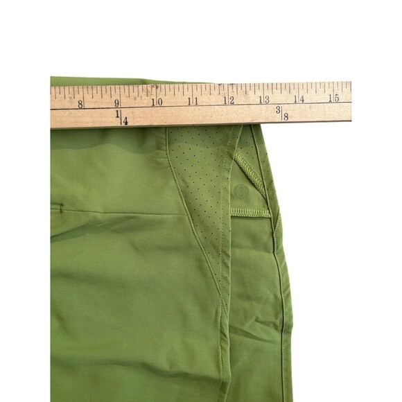 Calia Mid Rise Infinity Shorts Women’s Size XL Dark Green 3" Inseam Relaxed Fit - Picture 6 of 9